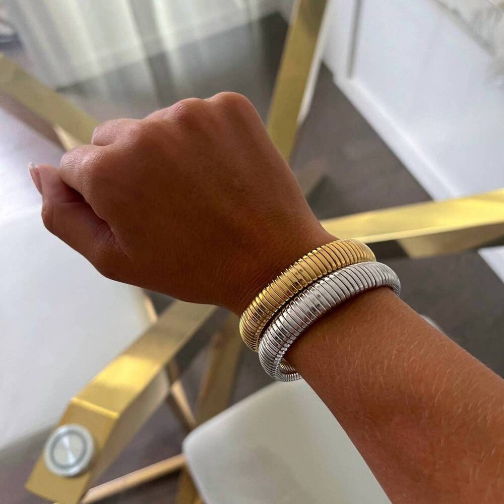 NEW CHANSUTTPEARLS the maggie bracelet in gold